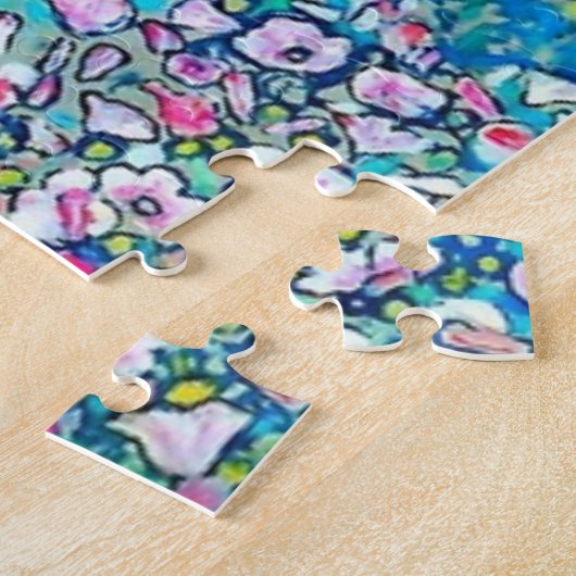 Gustav Klimt - tuinbouwlandschap met Hillto Legpuzzel (Zijkant)