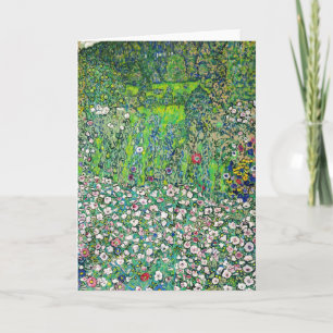 Gustav Klimt - Tuinlandschap en Heuveltop Kaart