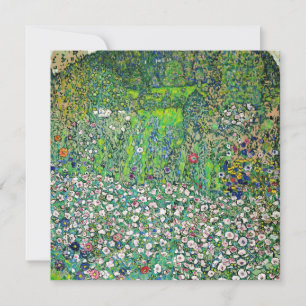 Gustav Klimt - Tuinlandschap en Heuveltop Kaart