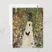 Gustav Klimt - Tuinpad met kippen Briefkaart (Voorkant / Achterkant)