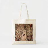 Gustav Klimt Tuinpad met  kippen Tote Bag (Voorkant)