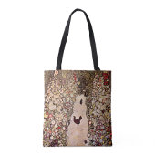 Gustav Klimt Tuinpad met kippen Tote Bag