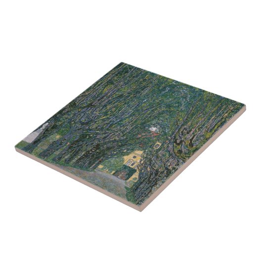 Gustav Klimt - Tuinschilderwerk Tegeltje (Zijkant)