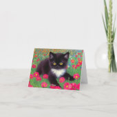 Gustav Klimt Tuxedo Cat (Achterkant)