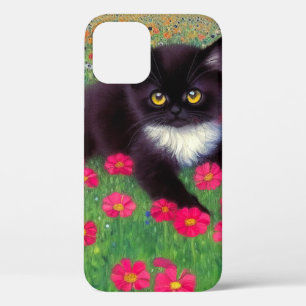 Gustav Klimt Tuxedo Cat Case-Mate iPhone Case