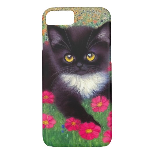 Gustav Klimt Tuxedo Cat Case-Mate iPhone Case (Achterkant)