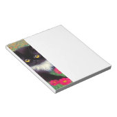 Gustav Klimt Tuxedo Cat Notitieblok (Schuin)