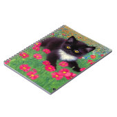 Gustav Klimt Tuxedo Cat Notitieboek (Linkerzijde)