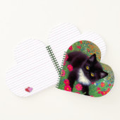 Gustav Klimt Tuxedo Cat Notitieboek (Binnen)