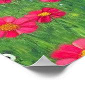 Gustav Klimt Tuxedo Cat Poster (Hoek)