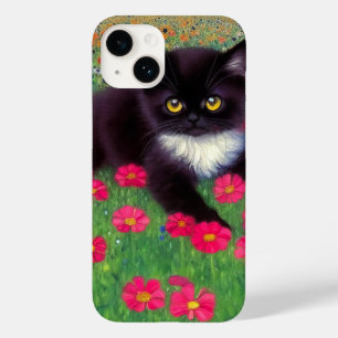 Gustav Klimt Tuxedo Kat Case-Mate iPhone 14 Hoesje
