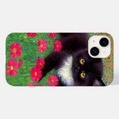 Gustav Klimt Tuxedo Kat Case-Mate iPhone Case (Achterkant (horizontaal))