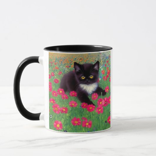 Gustav Klimt Tuxedo Kat Mok (Links)