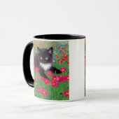 Gustav Klimt Tuxedo Kat Mok (Voorkant links)