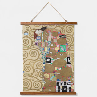 Gustav Klimt Uitvoering Hangend Wandkleed