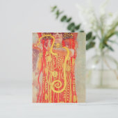 Gustav Klimt-Universiteit van Wenen Ceiling Painti Briefkaart (Staand voorkant)