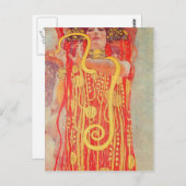 Gustav Klimt-Universiteit van Wenen Ceiling Painti Briefkaart (Voorkant / Achterkant)