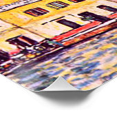 Gustav Klimt . Verschilderij van Malcesine en Gard Perfect Poster (Hoek)