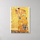 Gustav Klimt - Vervulling Canvas Afdruk (Voorkant)