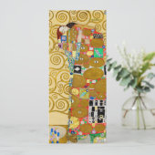 Gustav Klimt Vervulling Nieuw Kunst Koppel Menu (Staand voorkant)
