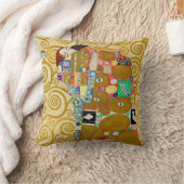 Gustav Klimt Vervulling Nouveau Paar Kussen (Deken)