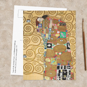 Gustav Klimt - Vervulling, Stoclet-fries Briefkaart