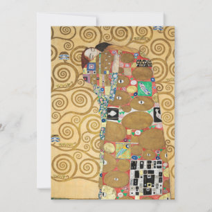 Gustav Klimt - Vervulling, Stoclet-fries Kaart