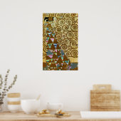 Gustav Klimt Verwacht Poster (Keuken)