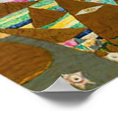 Gustav Klimt Verwacht Poster (Hoek)