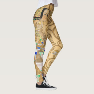 Gustav Klimt - Verwachting, Stoclet-fries Leggings