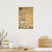 Gustav Klimt - Verwachting, Stoclet-fries Poster (Keuken)