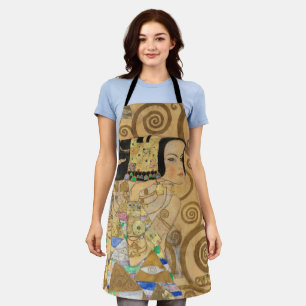 Gustav Klimt - Verwachting, Stoclet-fries Schort