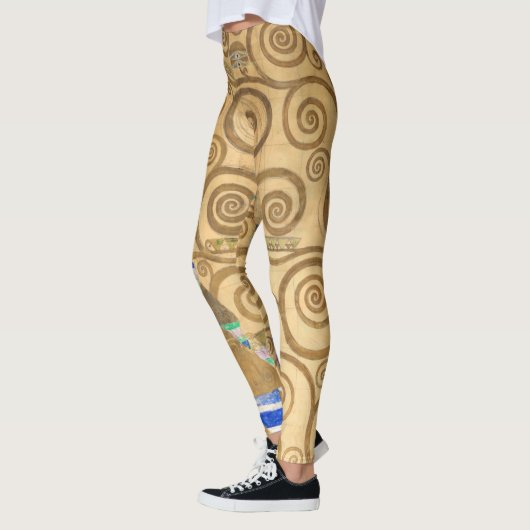 Gustav Klimt - Verwachting, Stoclet Frieze Leggings (Links)