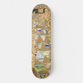 Gustav Klimt - Verwachting, Stoclet Frieze Persoonlijk Skateboard (Voorkant)