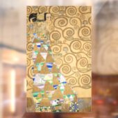 Gustav Klimt - Verwachting, Stoclet Frieze Raamsticker (Vel 2)