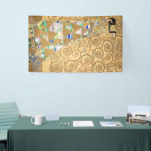 Gustav Klimt - Verwachting, Stoclet Frieze Spandoek (Beurs)