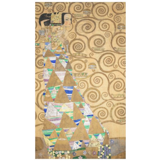 Gustav Klimt - Verwachting, Stoclet Frieze Tafelkleed (Voorkant)