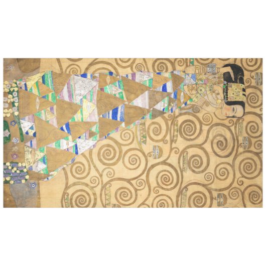 Gustav Klimt - Verwachting, Stoclet Frieze Tafelkleed (Voorkant (Horizontaal))