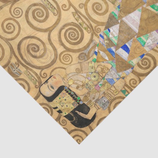Gustav Klimt - Verwachting, Stoclet Frieze Tissuepapier (Detail)