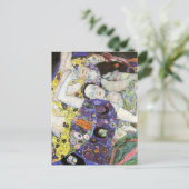 Gustav Klimt ~ Virgin Briefkaart (Staand voorkant)
