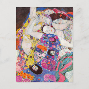 Gustav Klimt Virgins Briefkaart
