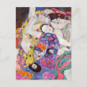 Gustav Klimt Virgins Briefkaart (Voorkant)