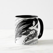 Gustav Klimt - Visbloed Surrealistische Japanse ku Mok (Voorkant rechts)