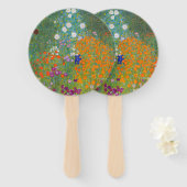 Gustav Klimt - Vloeibare Garden Hoekset Handwaaier (Voorkant en achterkant)