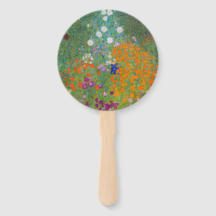 Gustav Klimt - Vloeibare Garden Hoekset Handwaaier