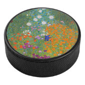 Gustav Klimt - Vloeibare Garden Hoekset Hockey Puck (3/4)