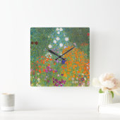 Gustav Klimt:Vloertuin Vierkante Klok (Huis)