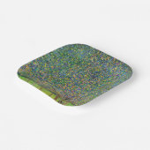 Gustav Klimt - Vreemde vloer Papieren Bordje (Gebogen)