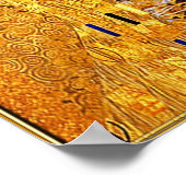 Gustav Klimt - Vrouw in goud Poster (Hoek)