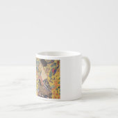 Gustav Klimt - Vrouw met ventilator Espresso Kop (Voorkant rechts)